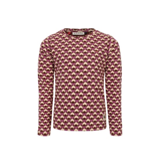 Looxs Revolution Longsleeve retro lila voor meisjes in de kleur - Image 3