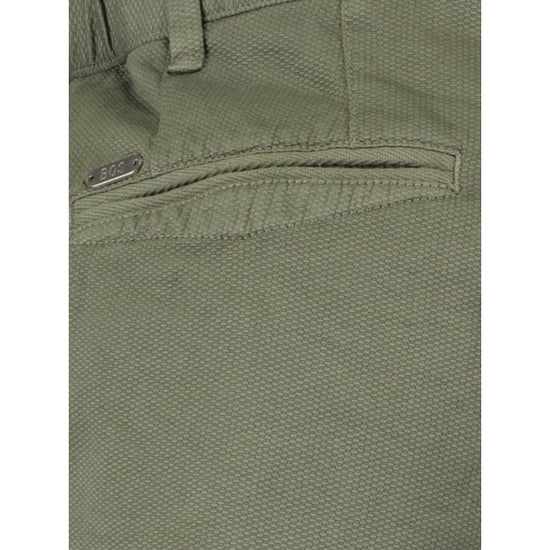 Bos Bright Blue Korte broek ferdinand structure chino sho 24109fe06bo/368 olive - Image 4