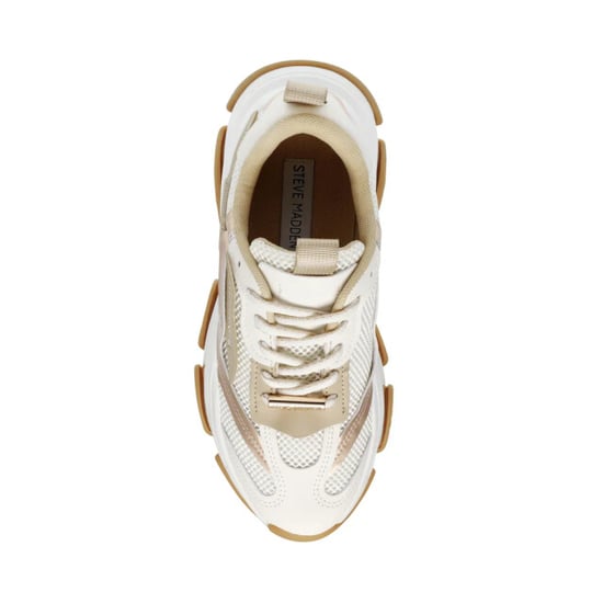 Steve Madden Dames sneaker possession-e coconut milk bronze - Image 4