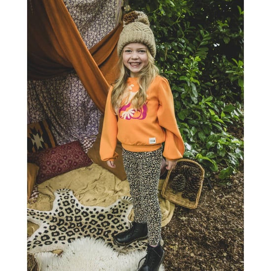 Looxs Revolution Sporty sweater bright orange voor meisjes in de kleur - Image 2