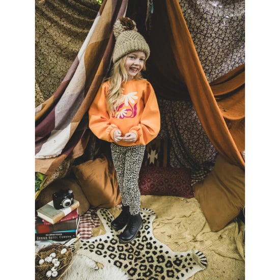 Looxs Revolution Sporty sweater bright orange voor meisjes in de kleur - Image 5