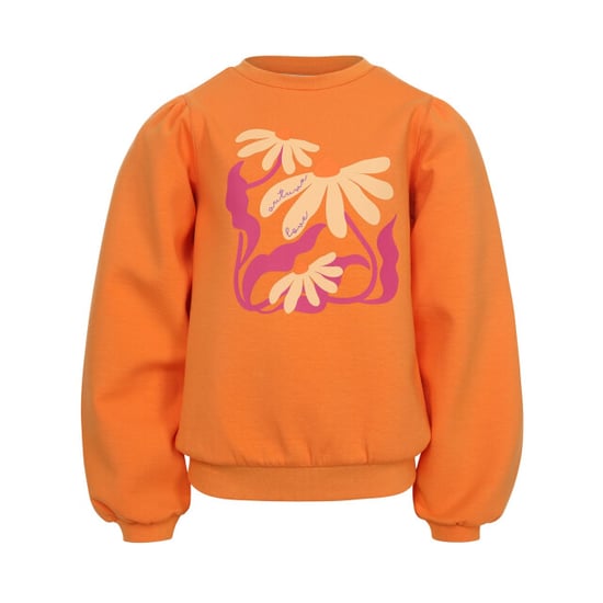 Looxs Revolution Sporty sweater bright orange voor meisjes in de kleur - Image 6