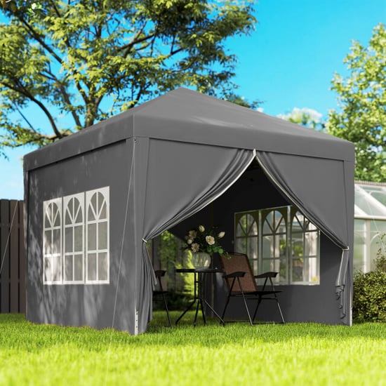 4goodz Partytent 3x3 m opvouwbaar met 4 zijwanden - - Image 4