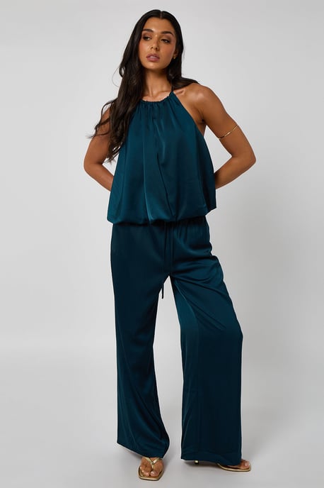 Wide Leg Trouser W/ Elasticated Waist - Image 1
