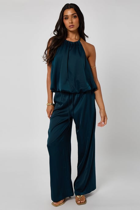 Wide Leg Trouser W/ Elasticated Waist - Image 2