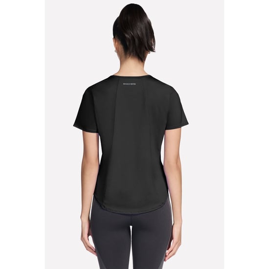 Skechers Stride Performance T-shirt Dames Zwart Sportieve T-shirts - Image 2