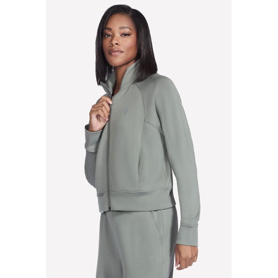Skechers Skechluxe Elevate Dames Taupe Jacket - Image 3