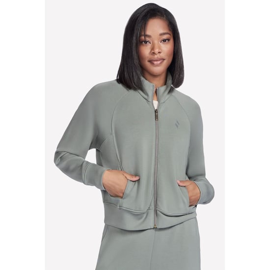 Skechers Skechluxe Elevate Dames Taupe Jacket - Image 4