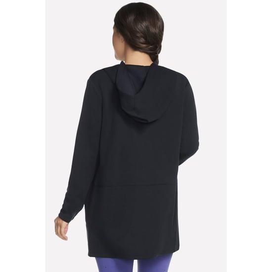 Skechers SKECHLUXE Elevate Restful Hoodigan Dam Black Cardigans - Image 2