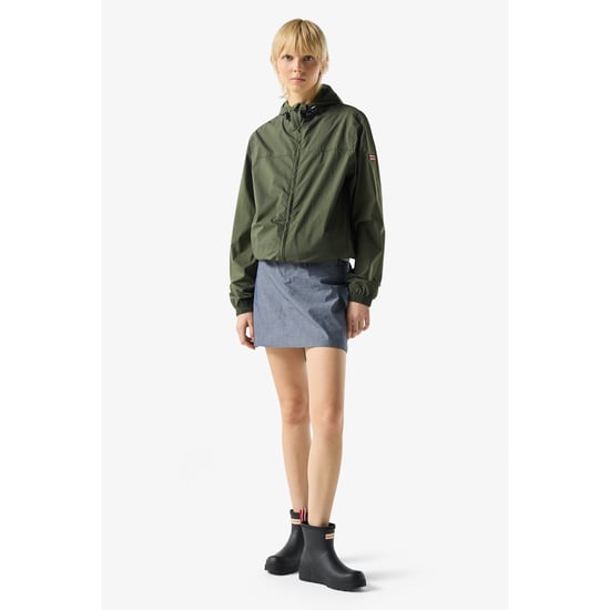 Hunter Hunter Packable Rain Unisex Adults Green Rain Jacket - Image 3