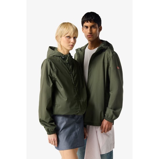 Hunter Hunter Packable Rain Unisex Adults Green Rain Jacket - Image 5