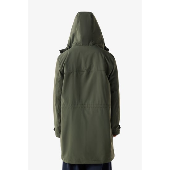 Hunter Lichte Waterdichte Groene Regenparka voor Mannen - Image 2