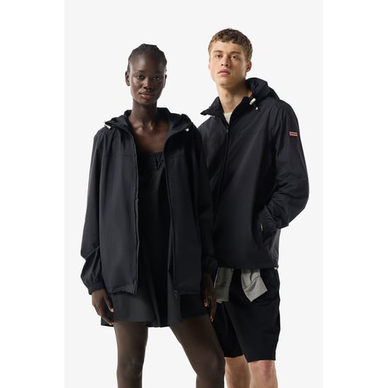 Hunter Hunter Packable Rain Unisex Adults Black Rain Jacket - Image 4