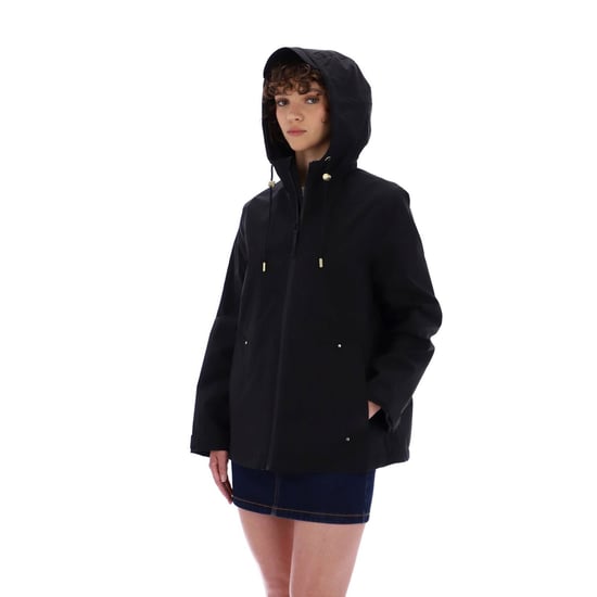 Hunter Original Lightweight Waterproof Women's Black Rain Jacket - Image 3