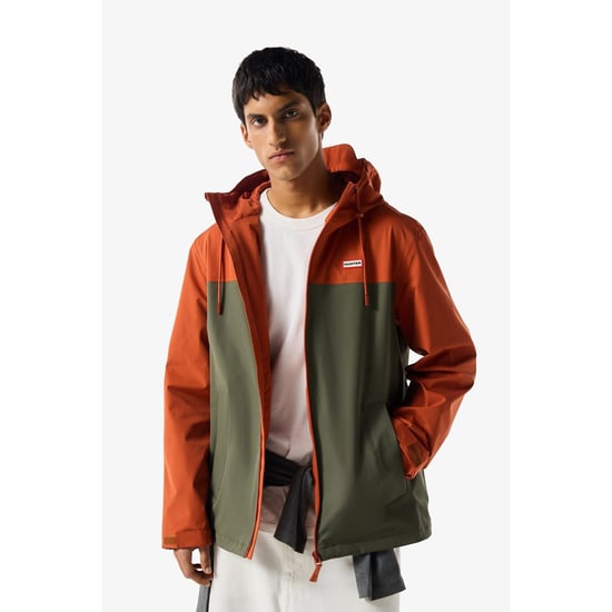 Hunter Original Mens Block Waterproof Men's Red Rain Jacket - Image 1