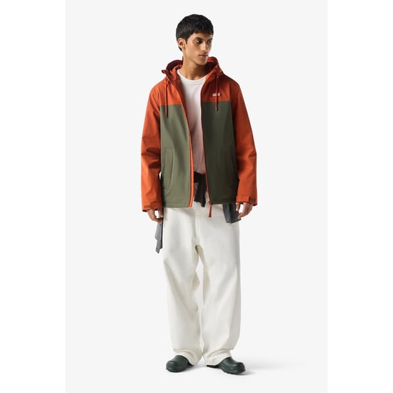Hunter Original Mens Block Waterproof Men's Red Rain Jacket - Image 4