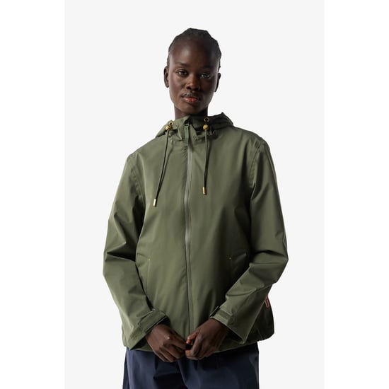 Hunter Original Lightweight Waterproof Women's Green Rain Jacket - Image 1
