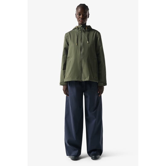 Hunter Original Lightweight Waterproof Women's Green Rain Jacket - Image 2