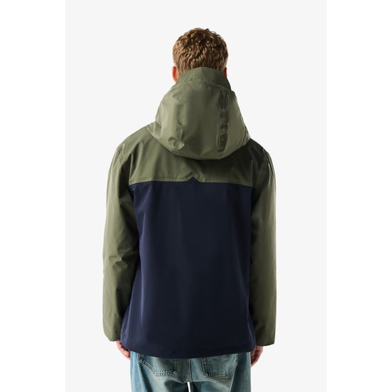 Hunter Original Mens Block Waterproof Men's Green Rain Jacket - Image 2