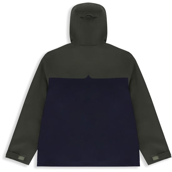 Hunter Original Mens Block Waterproof Men's Green Rain Jacket - Image 4