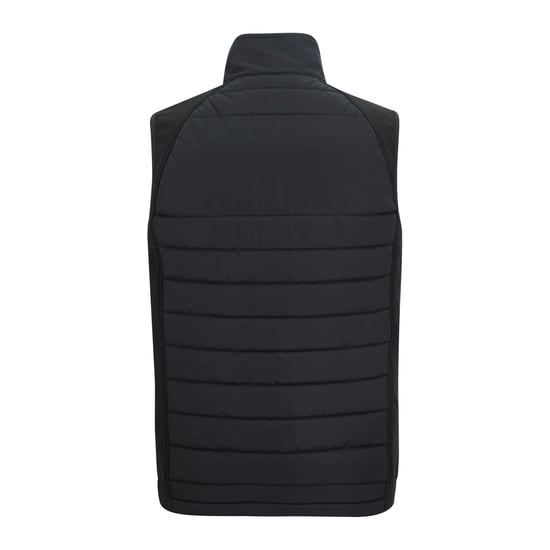 Regatta Heren Gilet met volledige rits (Zwart/Oranje Pop) - Image 2