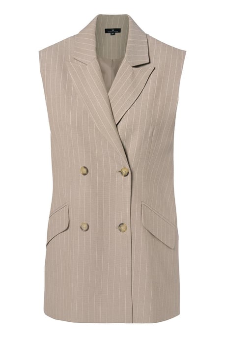 Chloe Gilet Zand / Offwhite - Image 3