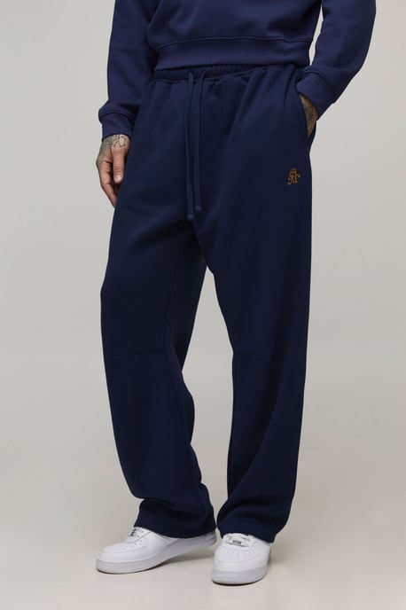 Tall Baggy BM Scroll Barrel Fit Joggers - Image 1