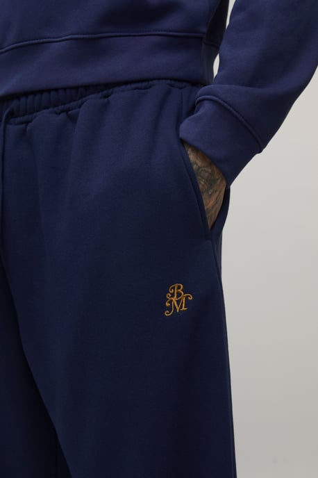 Tall Baggy BM Scroll Barrel Fit Joggers - Image 3