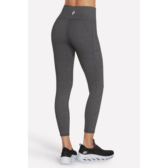 Skechers GOWALK Wear Högmidjade 7/8 Damgrå Sportleggings - Image 2