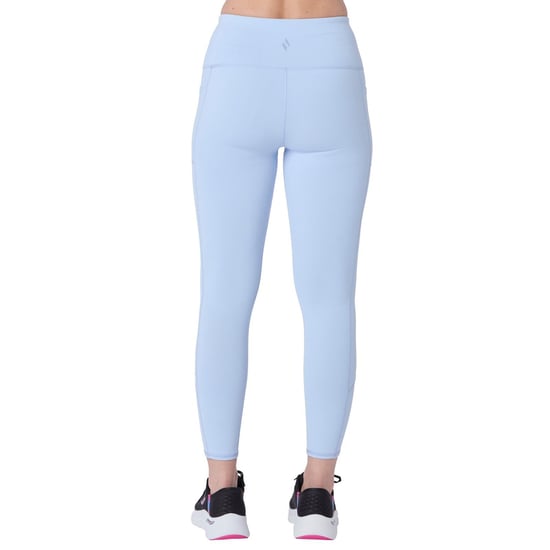 Skechers GOWALK Wear Höga Midja 7/8 Kvinnors Silver Sportleggings - Image 2