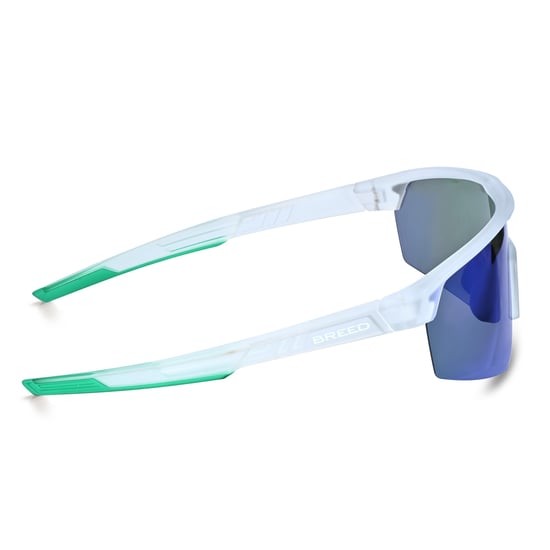 Breed Nyxon gepolariseerde zonnebril - Wit/Groen - Image 3