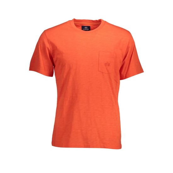 La Martina Röd Bomull T-shirt för Män - Image 1