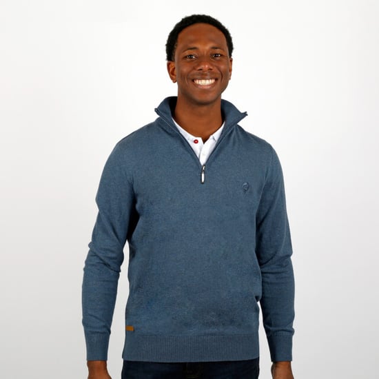 Q1905 Trui kralingen licht denim - Image 6