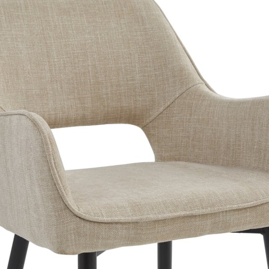 Multifurn 2x eetkamerstoel ray stof beige - Image 3