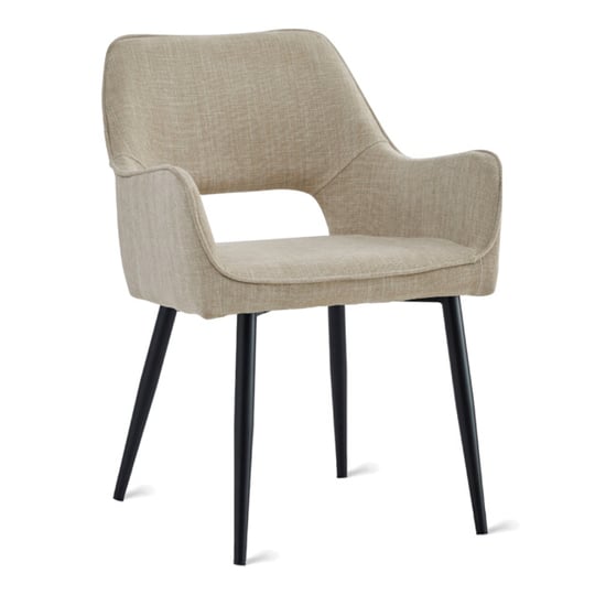Multifurn 2x eetkamerstoel ray stof beige - Image 5