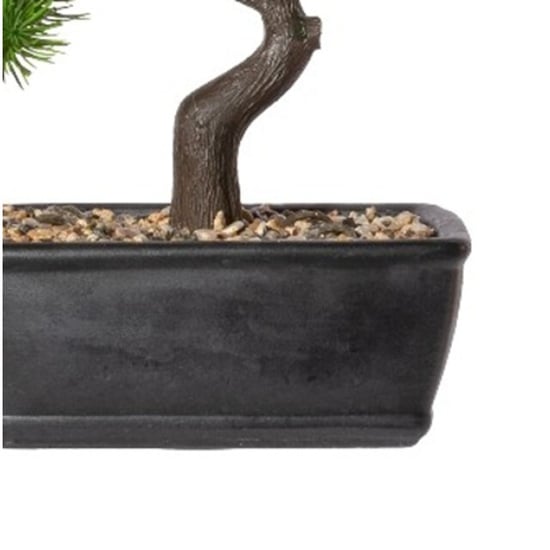 Kopu Lot de 2 plantes artificielles bonsaï mélèze env. 23 x 25 cm - Image 3