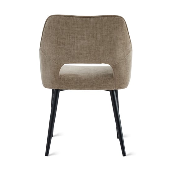 Multifurn 2x eetkamerstoel ray stof taupe - Image 5