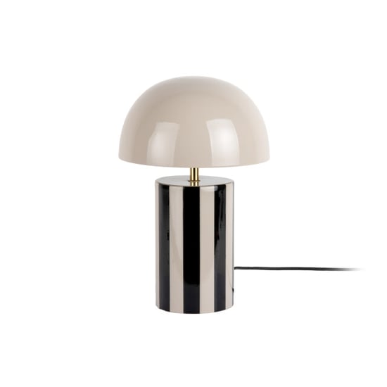 Leitmotiv tafellamp rayado black & warm grey - Image 1