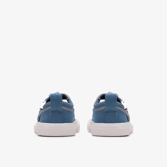 Foxing Berry Toddler Blue Canvas Shoes - Image 5