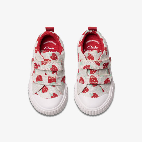 Foxing Fraise Toddler Cotton Metallic Shoes - Image 6