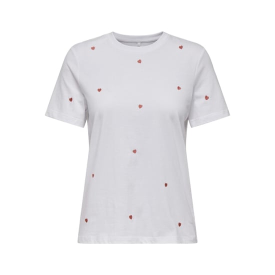 Only onlketty life s/s o-neck top jrs no 15288473 heart - Image 1