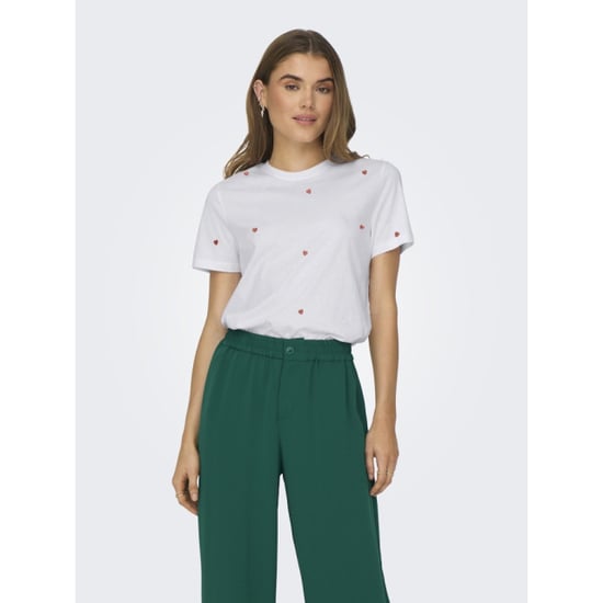 Only onlketty life s/s o-neck top jrs no 15288473 heart - Image 3