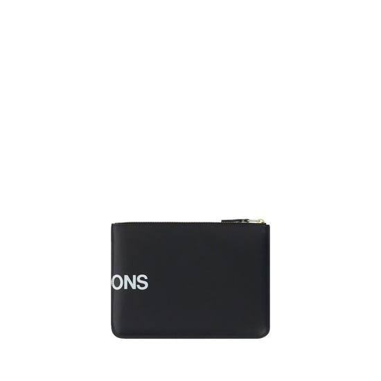 Comme Des Garçons Black Calf Leather Bos Taurus Wallet - Image 2