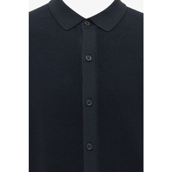 Genti Polo 8 buttons ss navy - Image 2