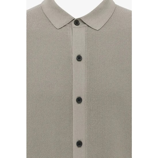 Genti Polo 8 buttons ss grey - Image 2