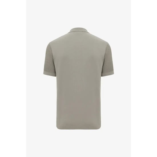 Genti Polo 8 buttons ss grey - Image 3