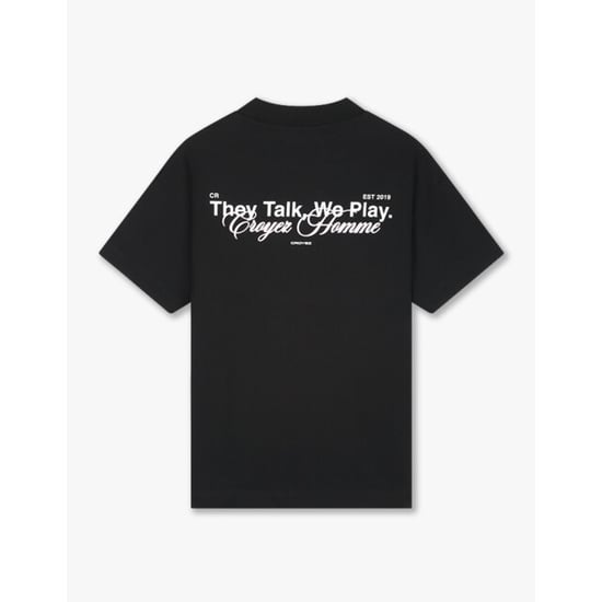 Croyez Homme Talk & play t-shirt t-shirts crb20026003 - Image 2