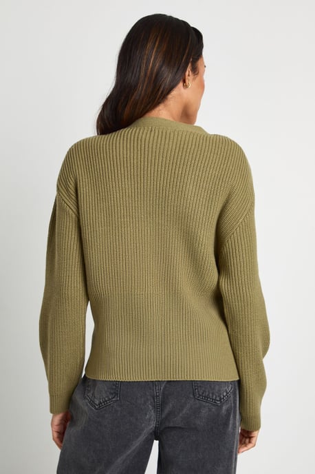 Maternity Side Wrap Knitted Cardigan - Image 2