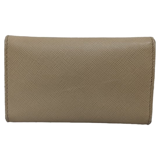 Prada Keyholder in Beige Saffiano Leather - Image 2