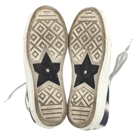 Dior D-Stripes Walk 'N' Dior låga sneakers i flerfärgad kanvas - Image 6